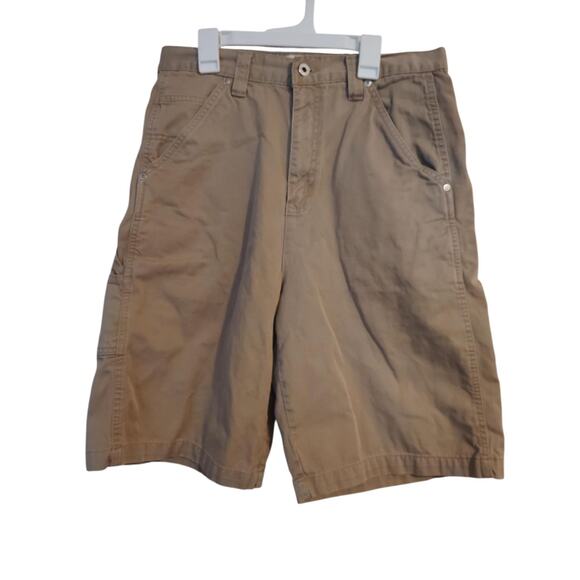 Arizona Jean Co Men’s Shorts Khaki Beige Size 32 - Picture 2 of 3